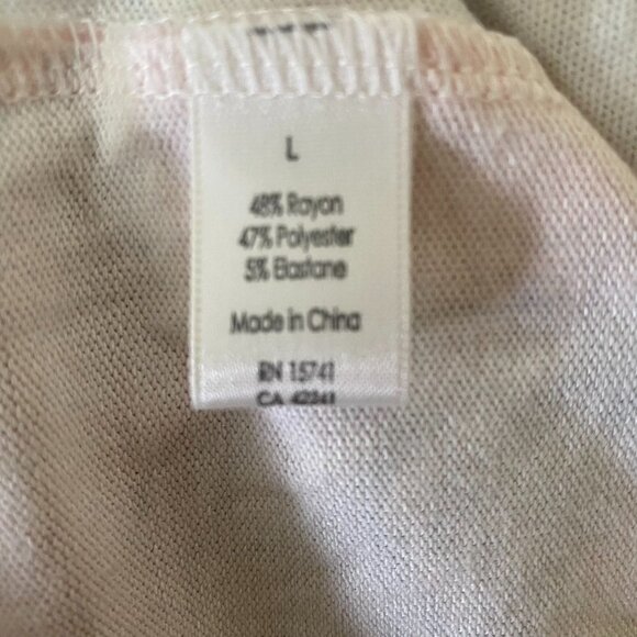 PJ Salvage Marble Print Belted Robe Sz Large Lounge Sleep PJ - Picture 11 of 11